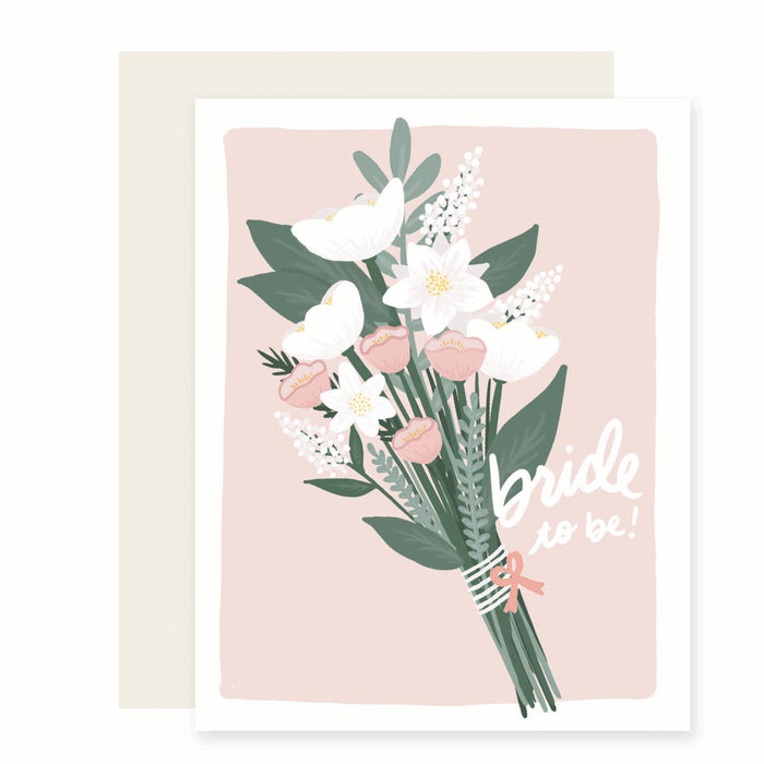 Bride Bouquet Card