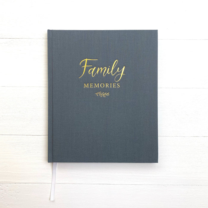 Family Memories Linen Journal