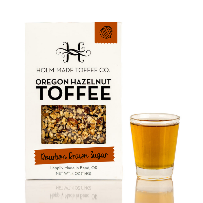 Bourbon Brown Sugar - Oregon Hazelnut Toffee
