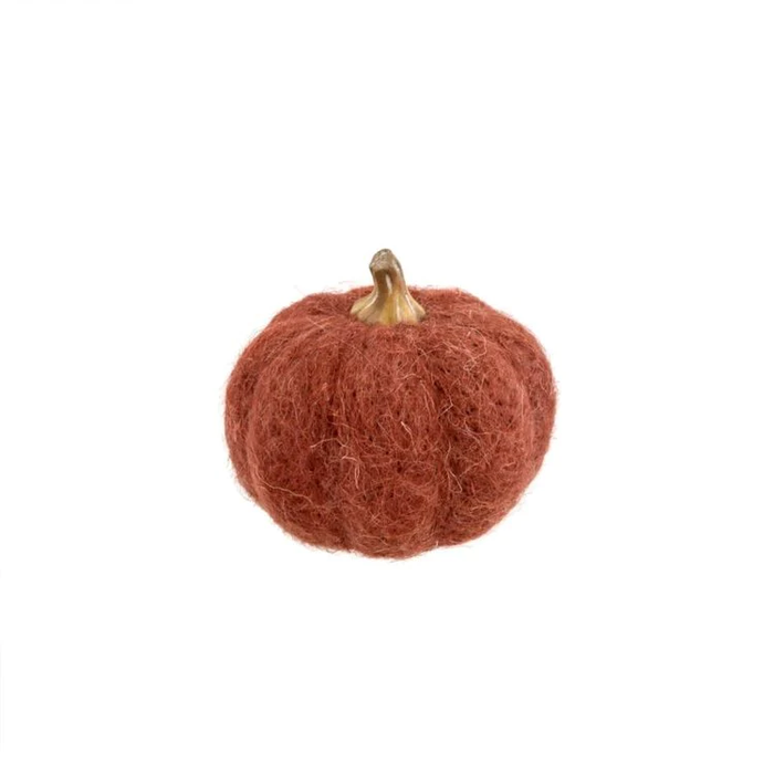 Felt Pumpkin S - Russet