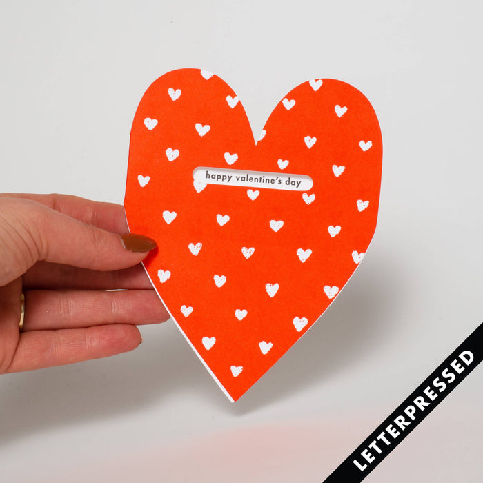 Valentine's Day Heart Card