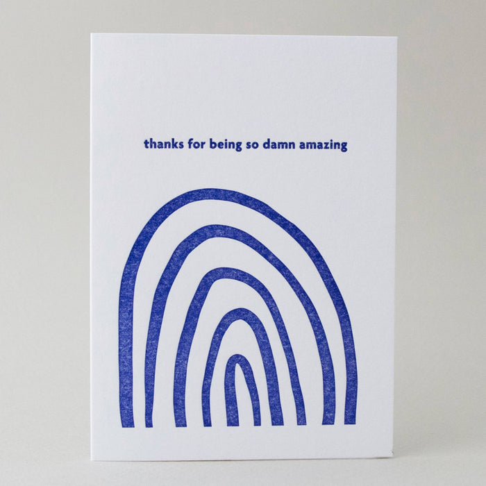 Thank You/Amazing Card