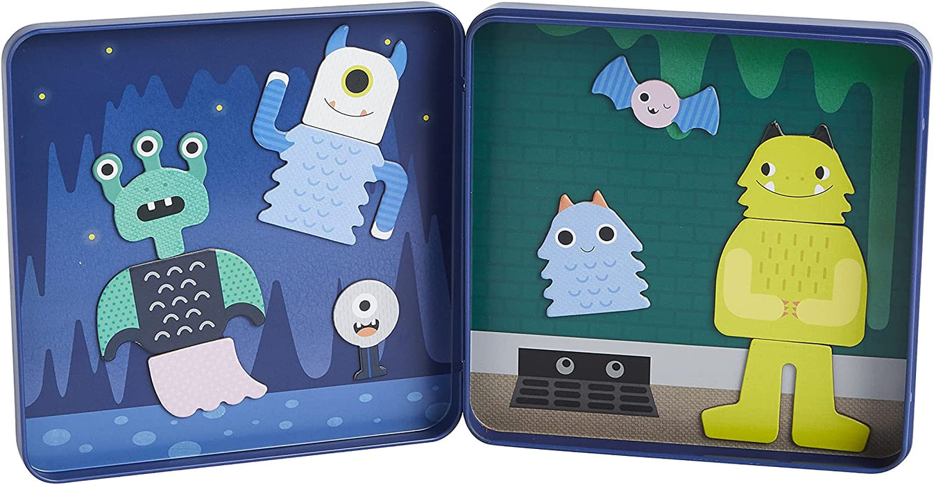 Mixed-Up Monsters On-the-Go Magnetic Play Set for Kids