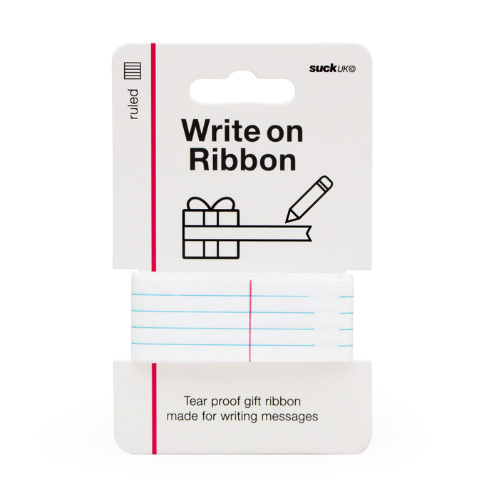 Write On Ribbon