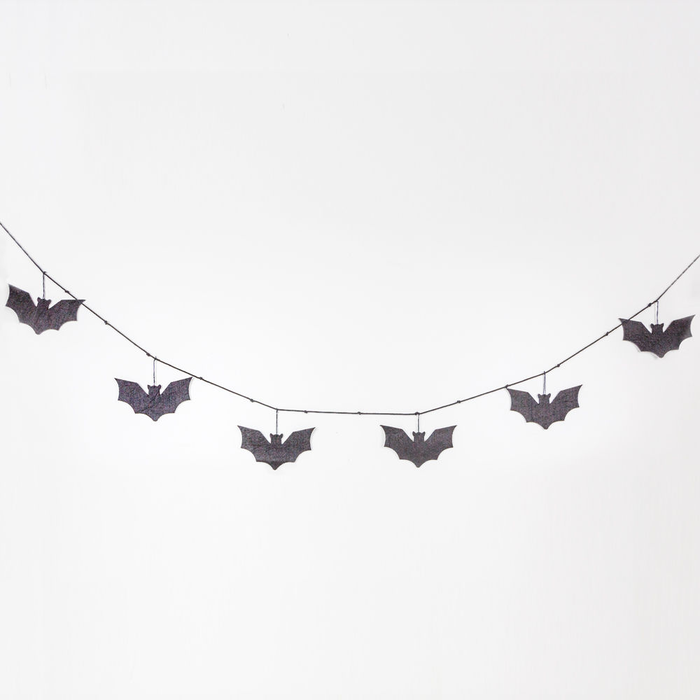 Felt Bat Garland