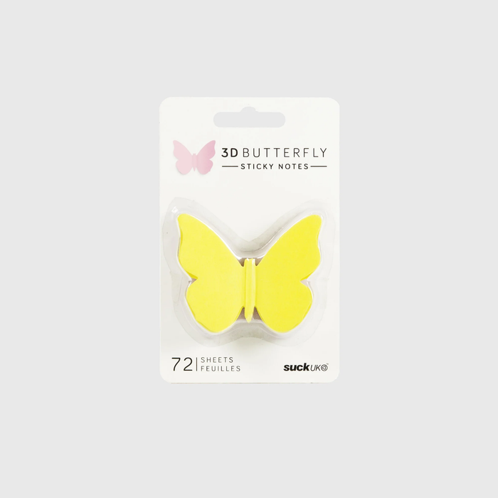 70 3D Butterfly Sticky Notes