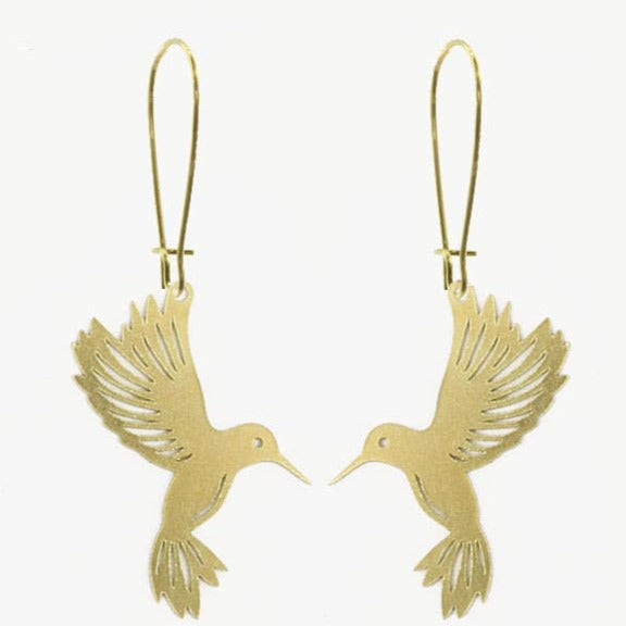 Hummingbird Dangle Earrings