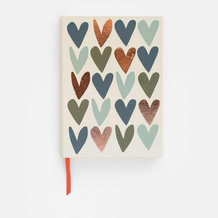 Mono Multi Heart Small Casebound Notebook