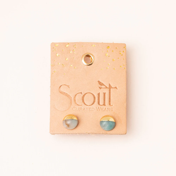 Dipped Stone Stud