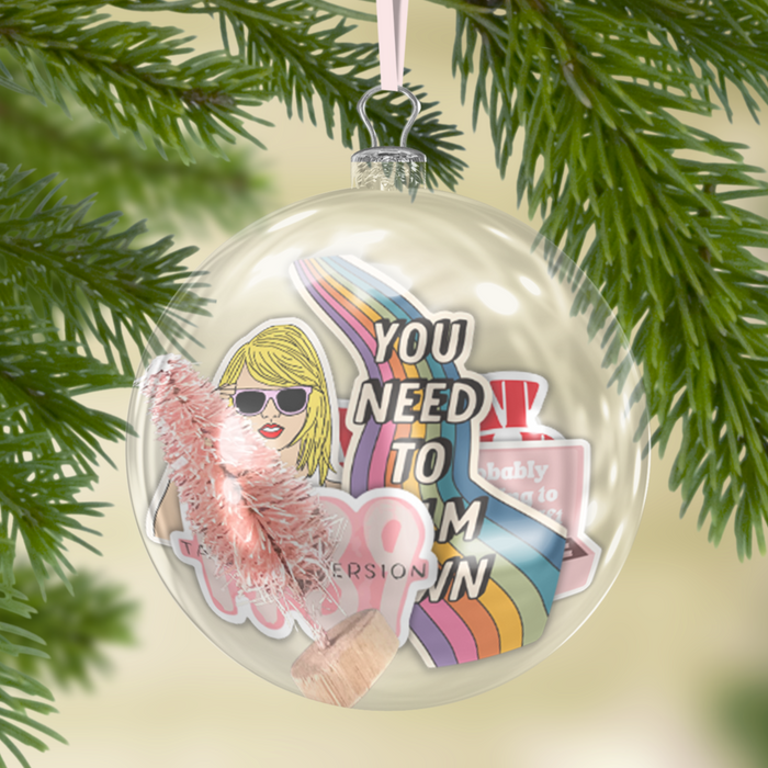 Taylor Sticker Gift Ornament (Taylor Swift)