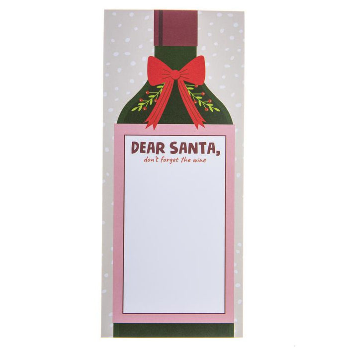 Wine List Magnetic Holiday Pad