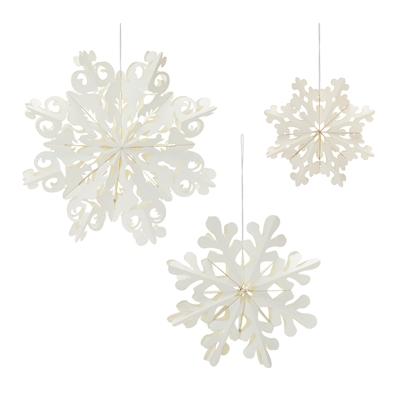 Easy to Fold Snowflake Ornament
