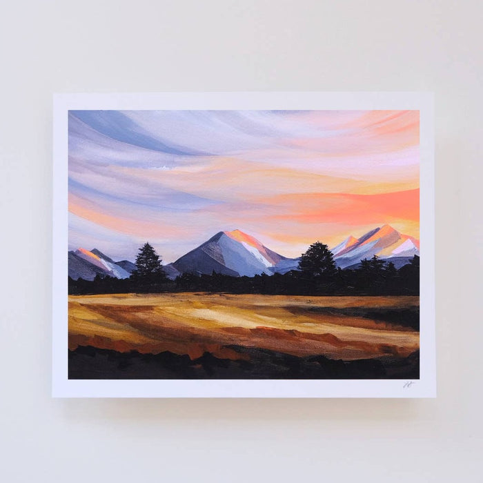 Three Sisters Sunset - Fine Art Print