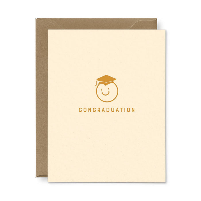 Congraduation Graduation Greeting Card