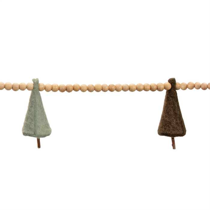 Tree and Bead Garland