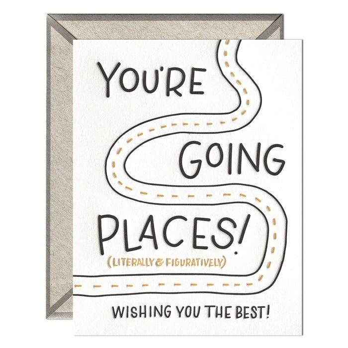 Going Places - greeting card