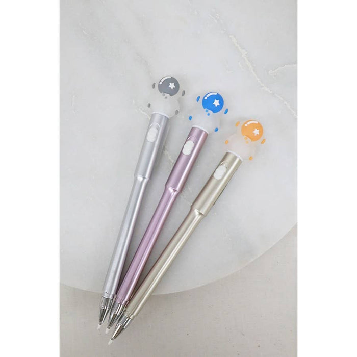 Light Up Astronaut Gel Ink Pen