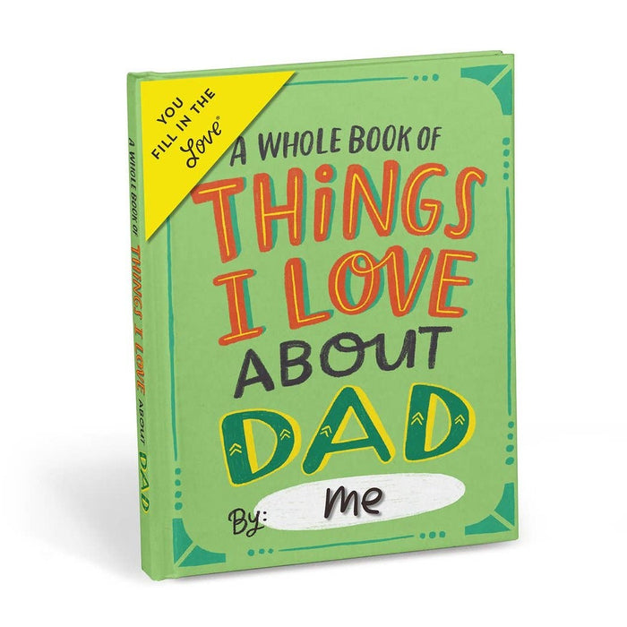 About Dad Fill in the Love Journal