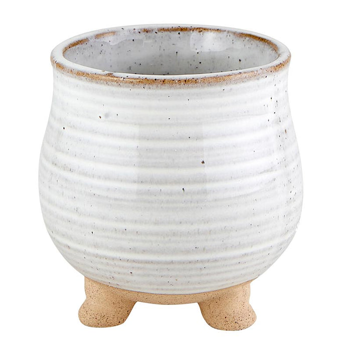 Round Pot With Legs