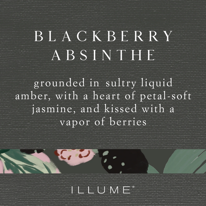 Blackberry Absinthe Large Tin Candle