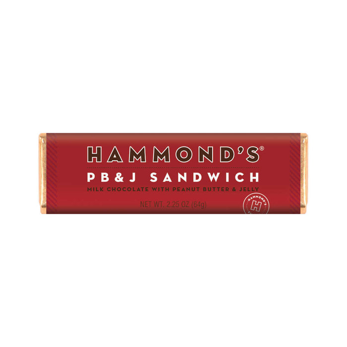 PB & J Sandwich Milk Chocolate Candy Bar
