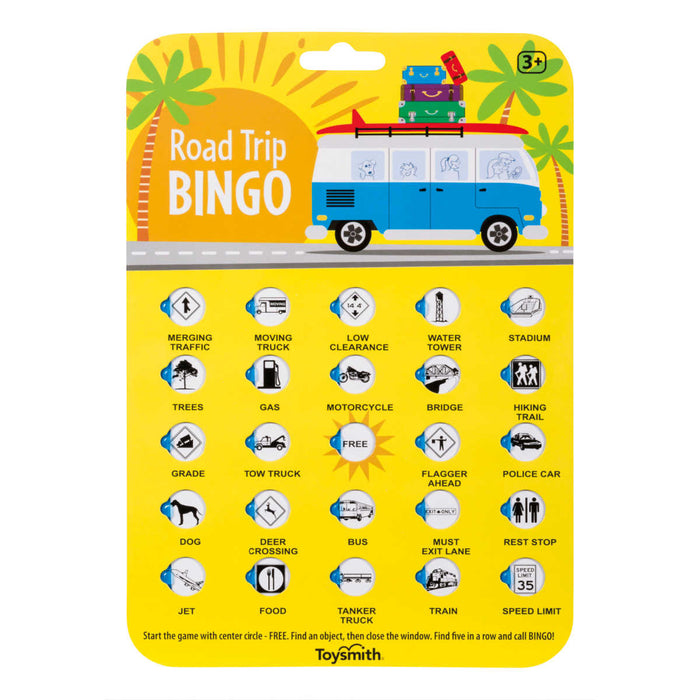Road Trip Bingo Game
