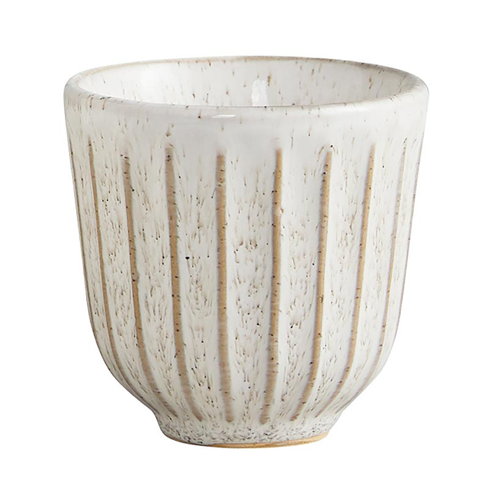 Small Pot with Ridges