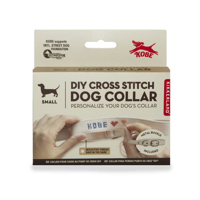 DIY Cross Stitch Dog Collar