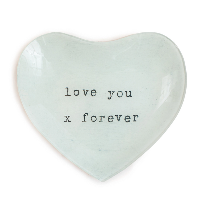 Heart Decoupage Plate