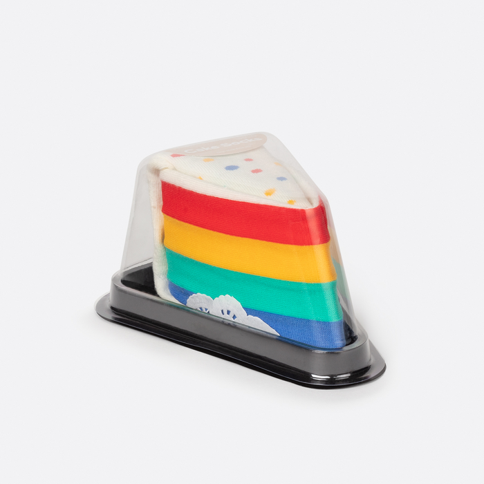 Rainbow Cake Socks