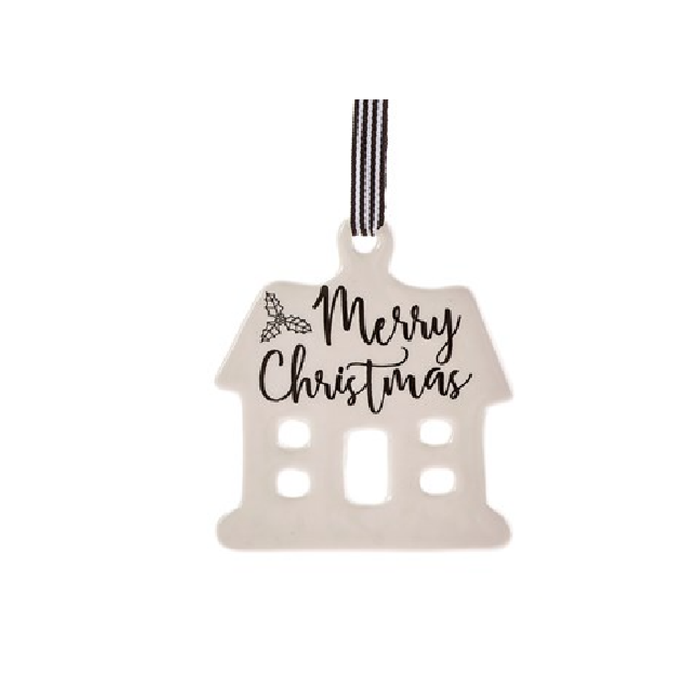 Ceramic House Ornament