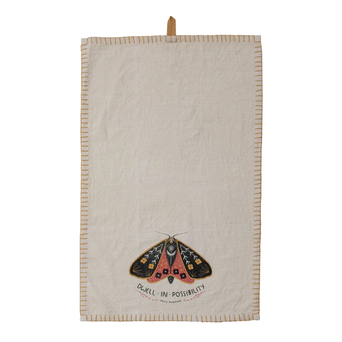 Moth Tea Towel