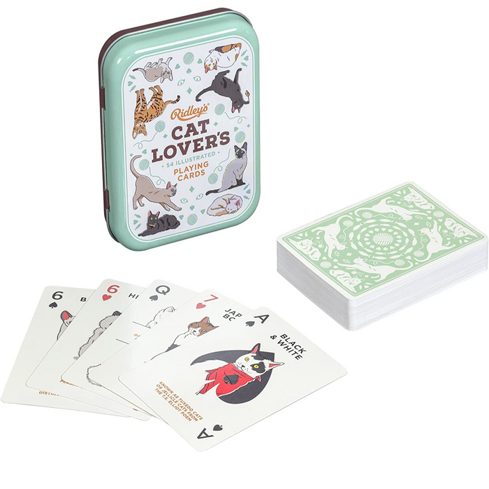 Cat Lover's Playing Cards