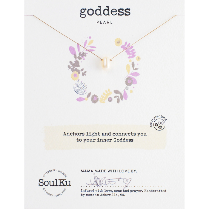 Pearl Goddess Necklace