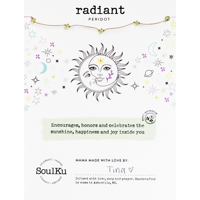 Radiant gem Necklace