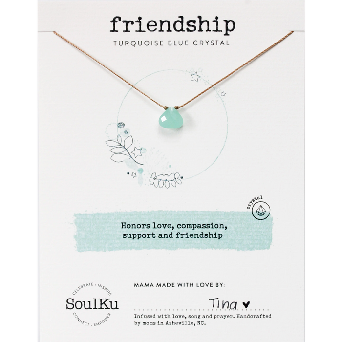 Friendship Crystal Necklace