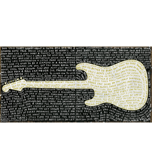 Legends Chartreuse - Black Background SET OF 2 Wall Decor
