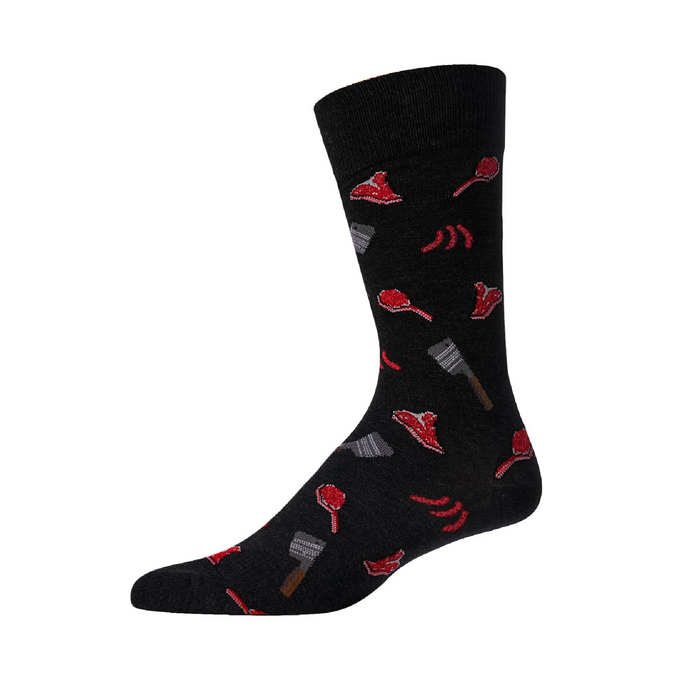 Meats Bamboo Men's Socks