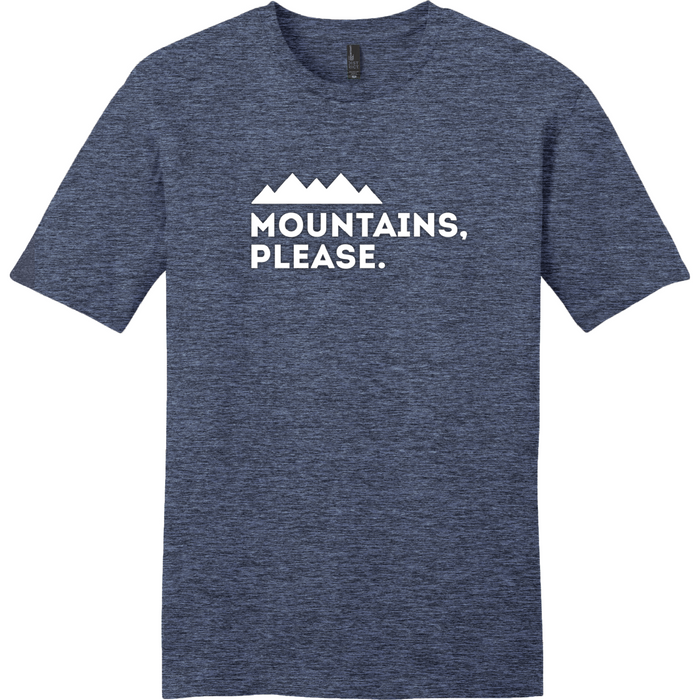 Mountains Please Mens Tee-Shirt