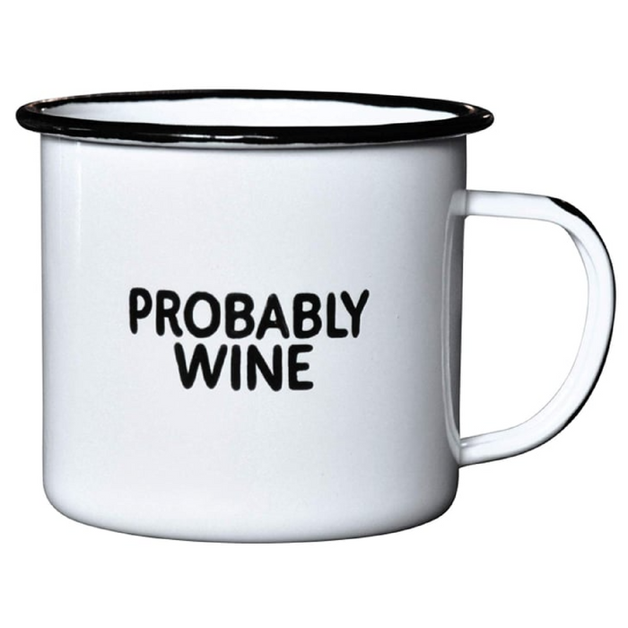 Probably Wine | Enamel Mug