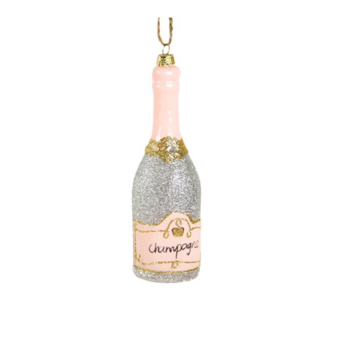 Silver Glitter Champagne