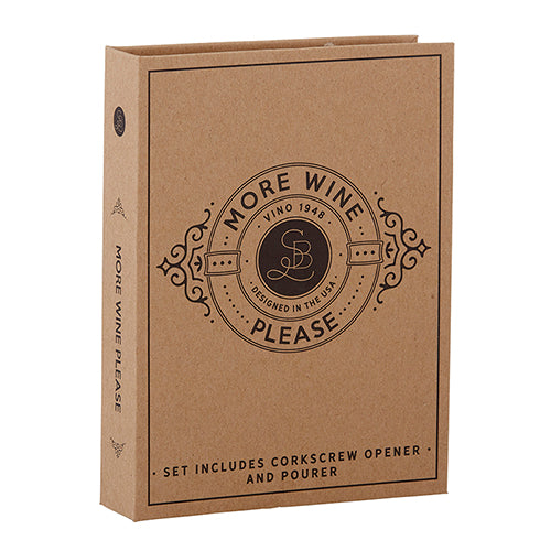 Cardboard Book Set - Wine