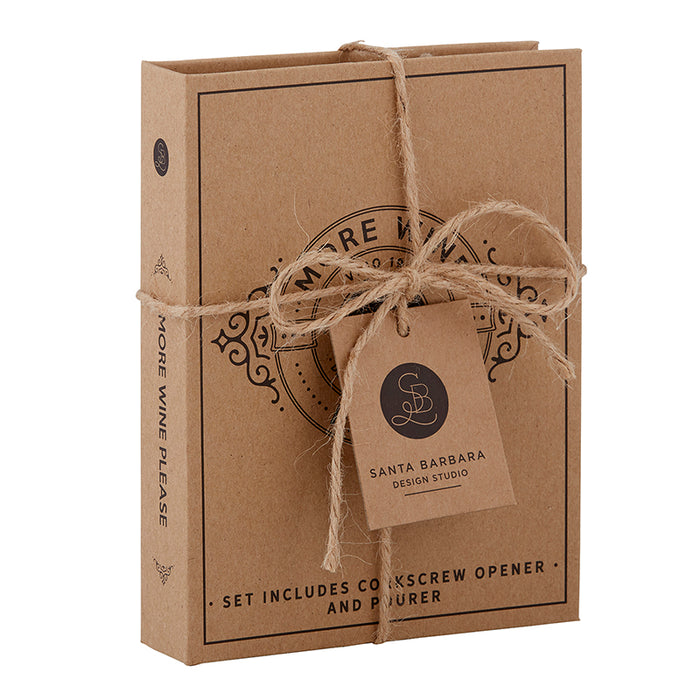 Cardboard Book Set - Wine