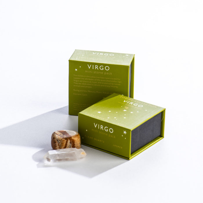 Virgo Mini Zodiac Stone Pack