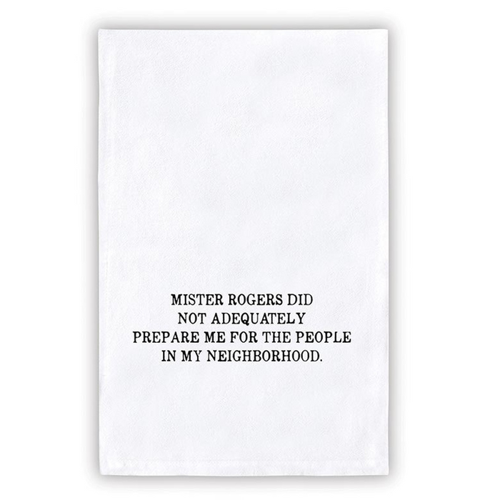 Mr. Rogers Tea Towel