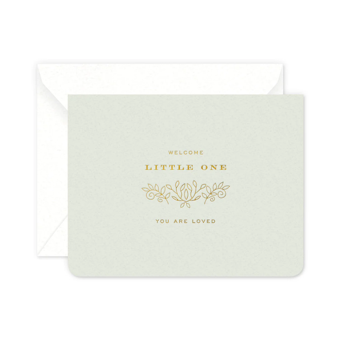 Welcome Little One Loved Card
