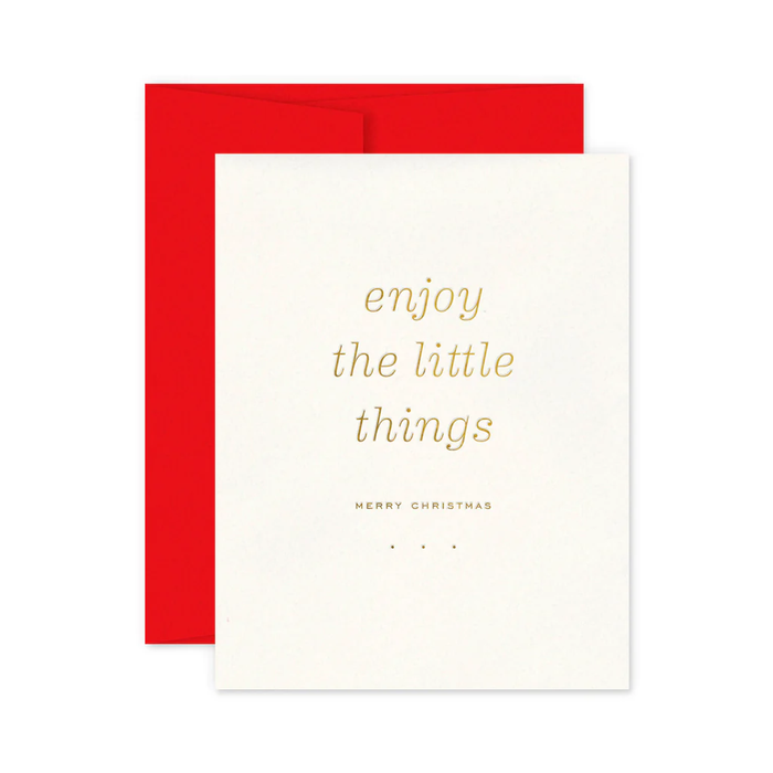 Little Things Christmas Card