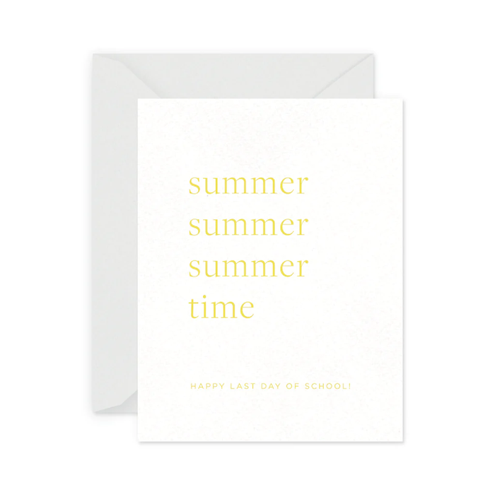 Summer Time Greeting Card
