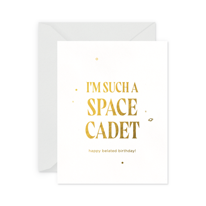 Space Cadet Birthday Card