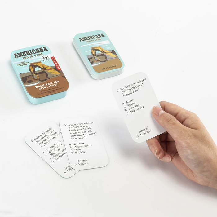 Americana trivia game